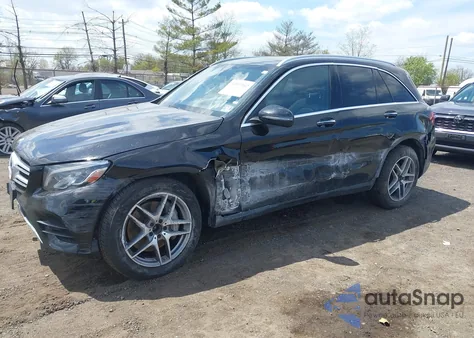 2017 Mercedes-Benz Glc 300 4Matic из США, поврежденный, VIN WDC0G4KB2HF247007